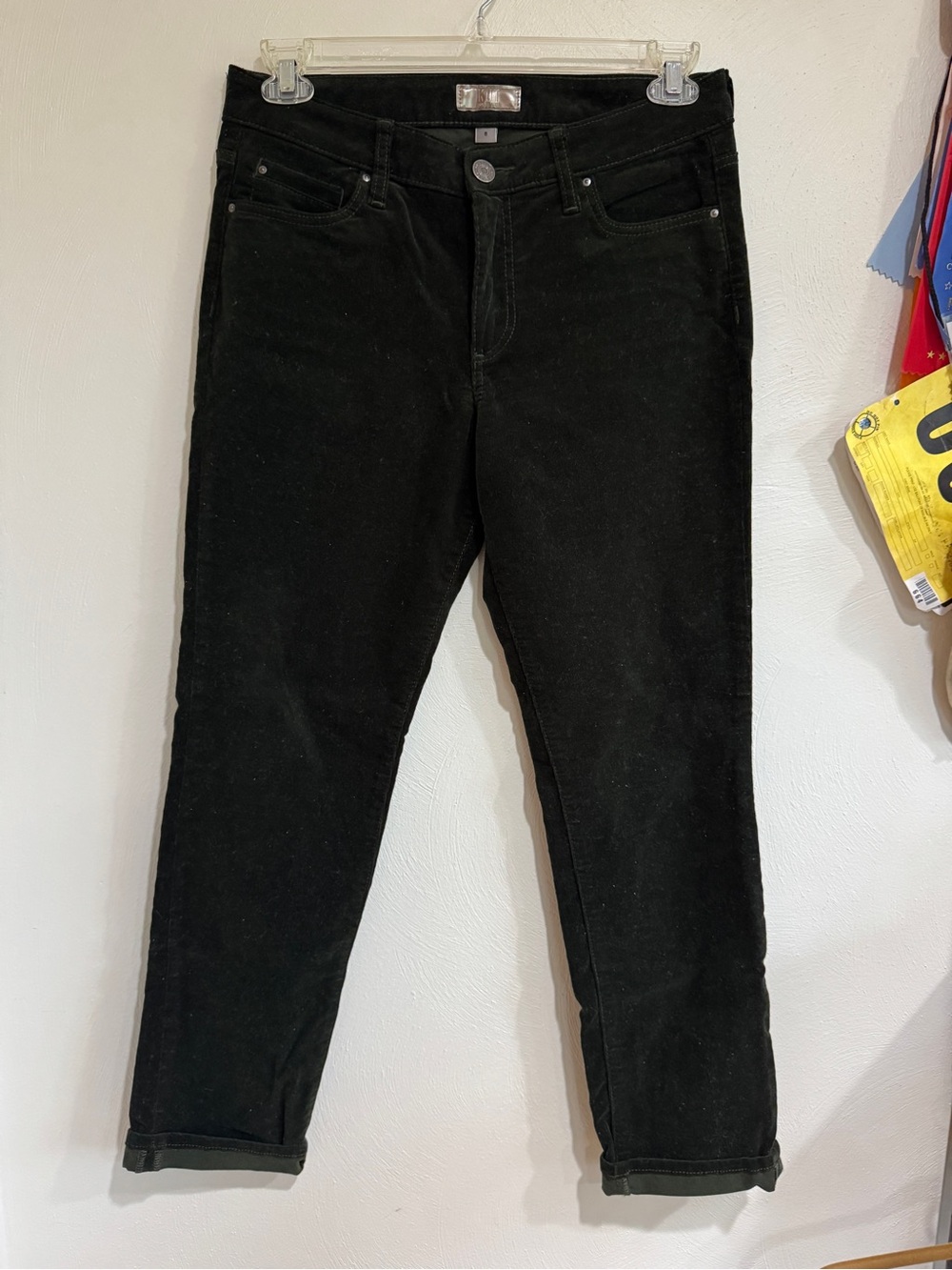 Kut from the Kloth Forest Green Cords Boyfriend Cut